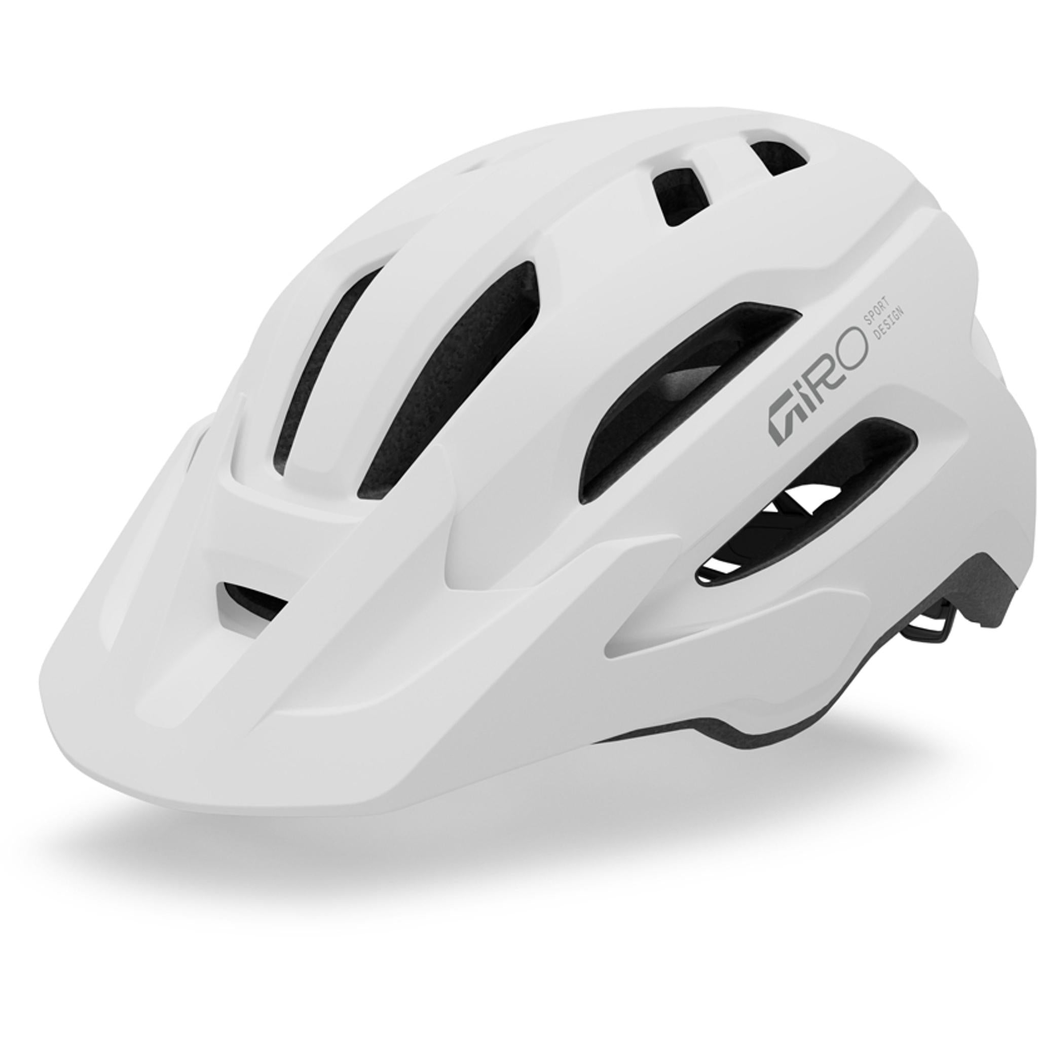 Giro Fixture MIPS II MTB Helmet Matte White/Grey UNI 54-61cm –