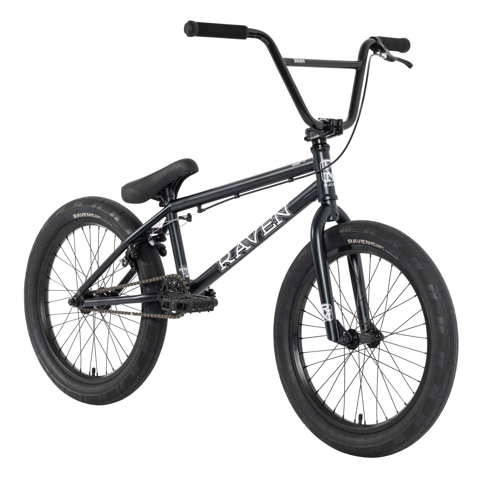 Raven LC Freestyle BMX Bike Satin Black – 99bikes.co.nz