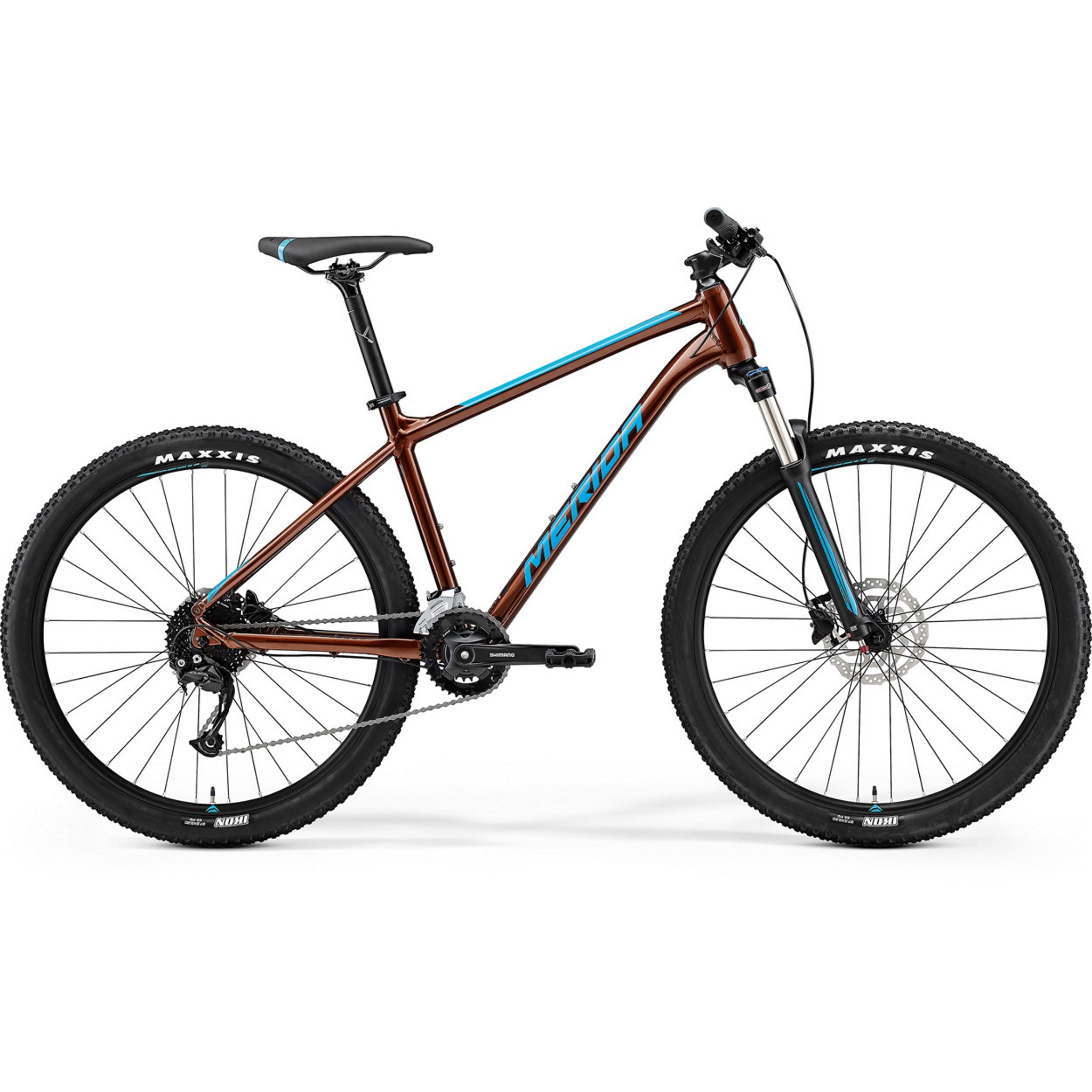 Merida Big Seven 100 2X Hardtail Mountain Bike Bronze/Teal 